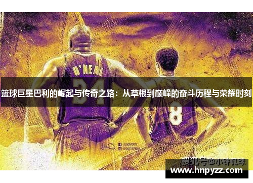 篮球巨星巴利的崛起与传奇之路：从草根到巅峰的奋斗历程与荣耀时刻